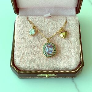 RARE Juicy Couture Charm Mix Long Necklace